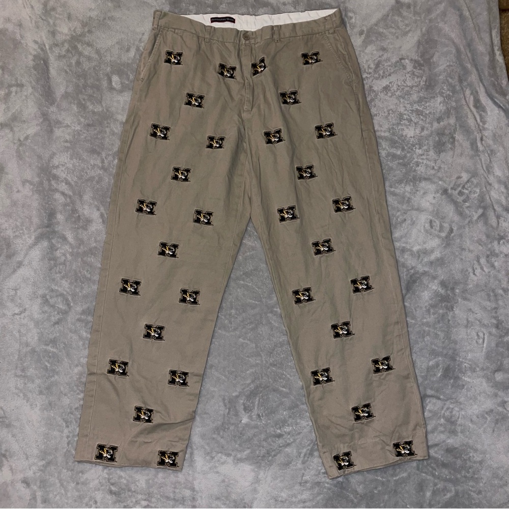 University of Missouri Mizzou Pennington & Bailes Stadium Logo Men's Pants 38